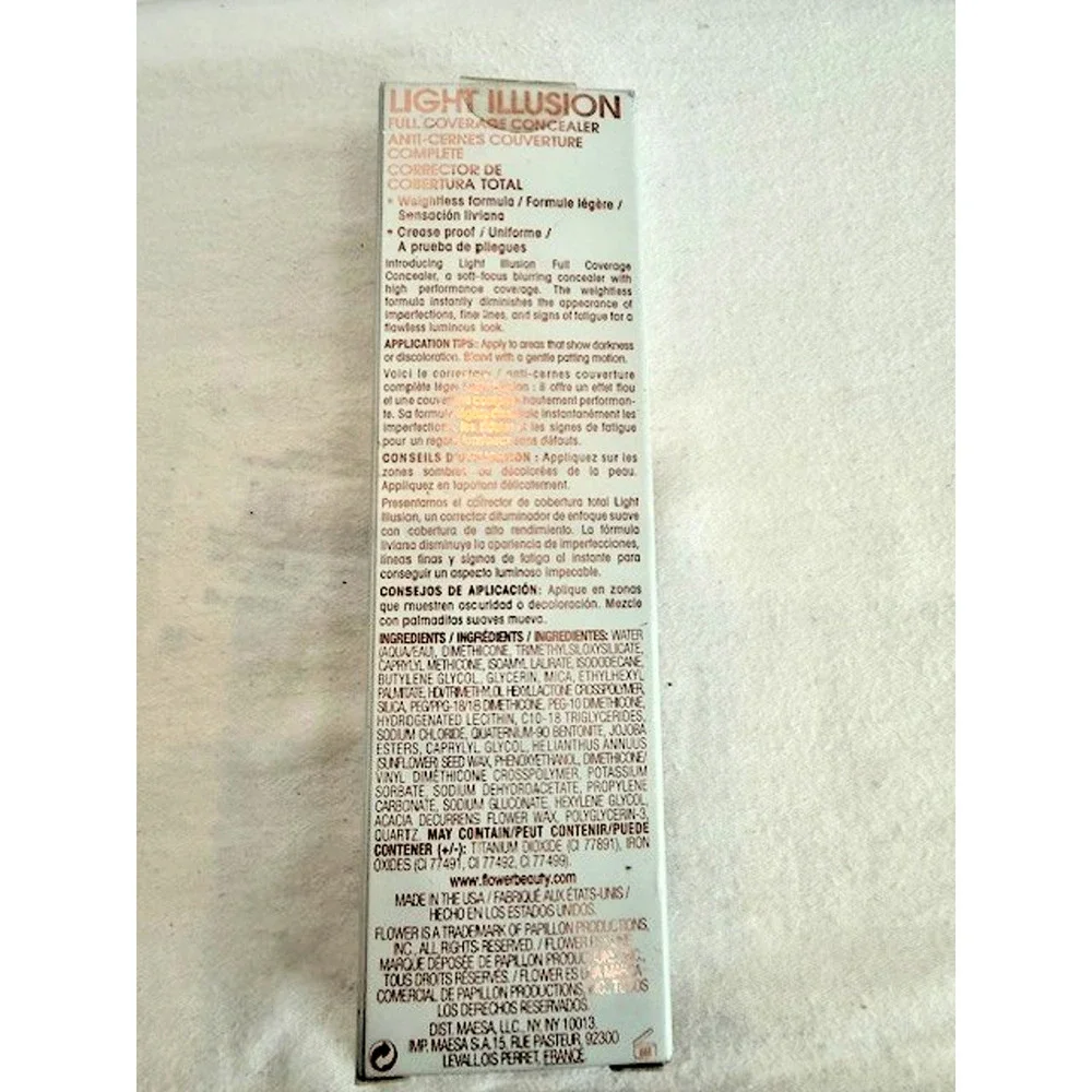 Flower Light Illusion Full Coverage Concealer M5-D1 Medium Deep
